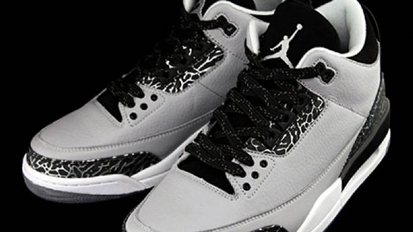 Nike Air Jordan 3 Sko Herre Grå