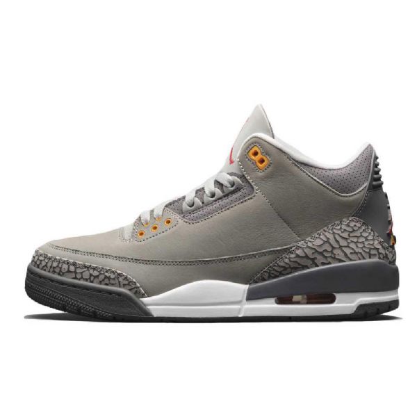 Nike Air Jordan 3 Sko Herre Grå