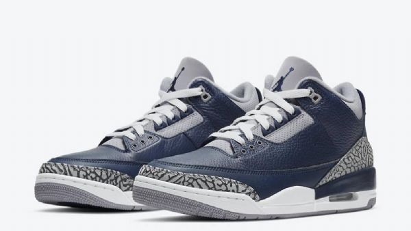 Nike Air Jordan 3 Sko Herre Marineblå