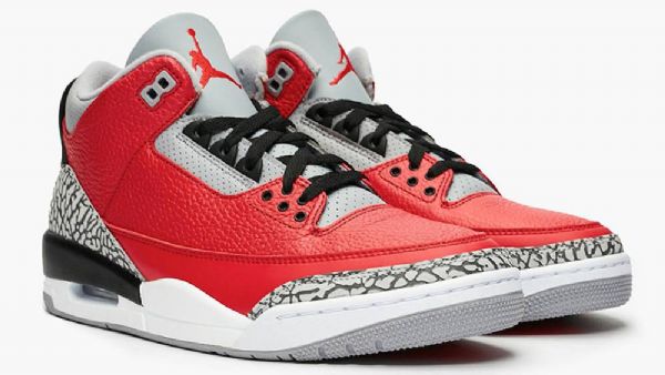 Nike Air Jordan 3 Sko Herre Rød