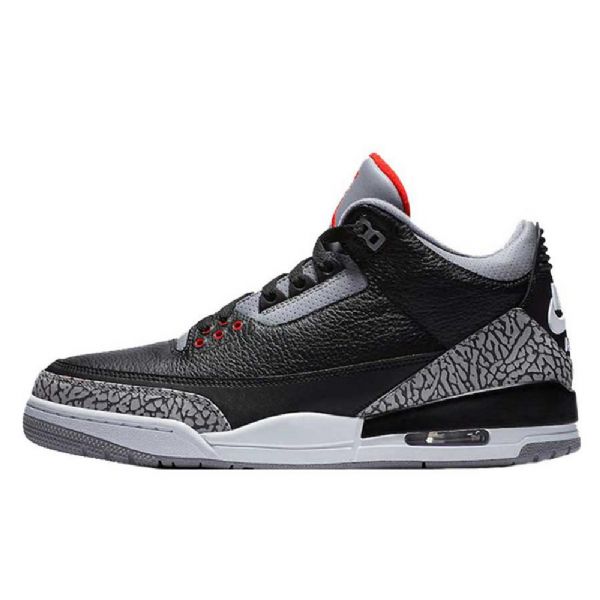 Nike Air Jordan 3 Sko Herre Svarte