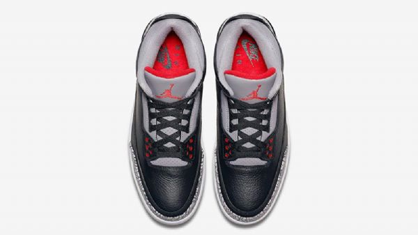 Nike Air Jordan 3 Sko Herre Svarte
