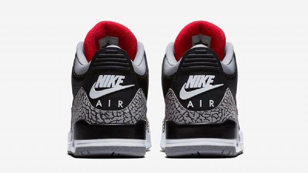 Nike Air Jordan 3 Sko Herre Svarte