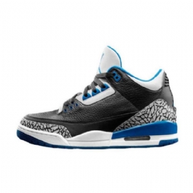 Nike Air Jordan 3 Sports Sko Herre Svarte Blå