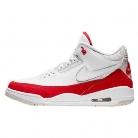 Nike Air Jordan 3 Tinker Sko Herre Hvite Rød