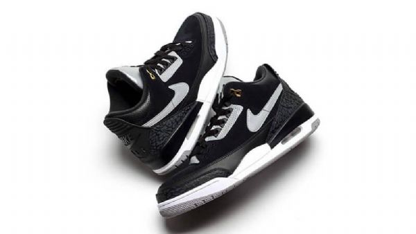 Nike Air Jordan 3 Tinker Sko Herre Svarte