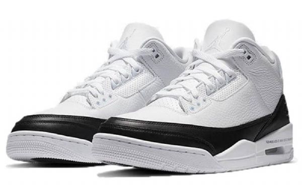 Nike Fragment Design X Air Jordan 3 Retro Sp Basketball Shoes Herre Hvite