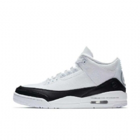 Nike Fragment Design X Jordan 3 Sko Dame Hvite Svarte