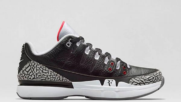 Nike Zoom Vapor Air Jordan 3 Sko Herre Svarte