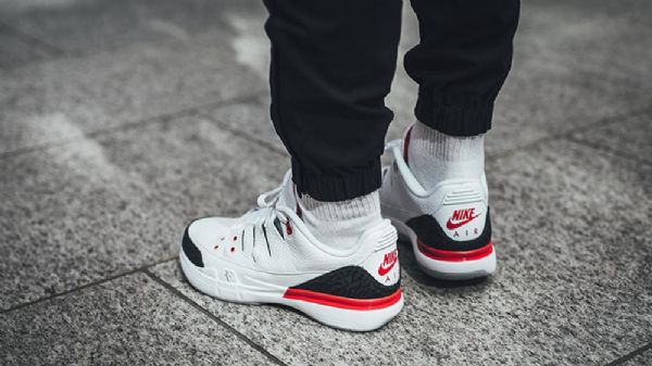Nike Zoom Vapor Tour Jordan 3 Fire Sko Herre Grå