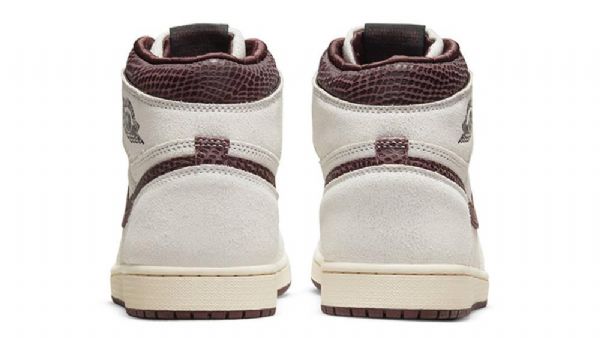Nike A Ma Maniére X Air Jordan 1 High Tops Sko Dame Brune