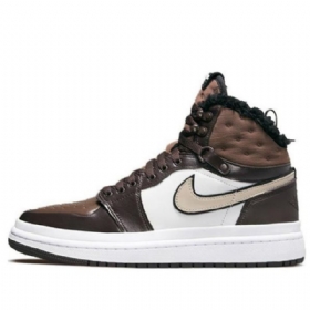 Nike Air Jordan 1 Acclimate Retro Basketball Shoes Dame Sjokolade Brune