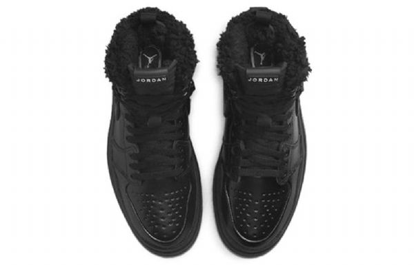 Nike Air Jordan 1 Acclimate Retro Basketball Shoes Dame Svarte