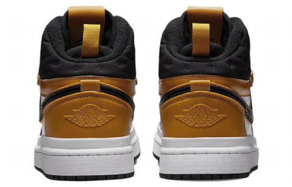 Nike Air Jordan 1 Acclimate Sko Dame Svarte Gul