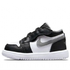 Nike Air Jordan 1 Alt Low Tops-top Sko Barn Svarte Hvite
