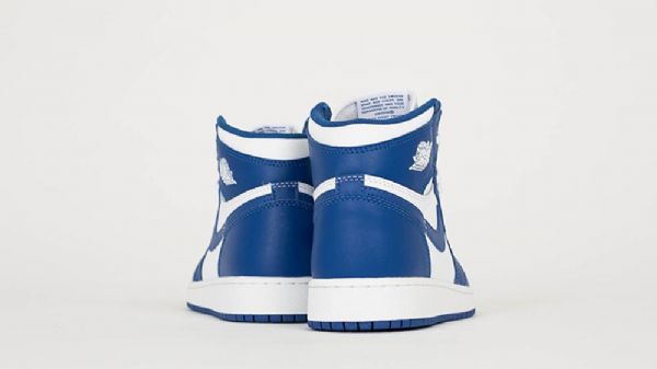 Nike Air Jordan 1 Bg Storm Sko Herre Blå