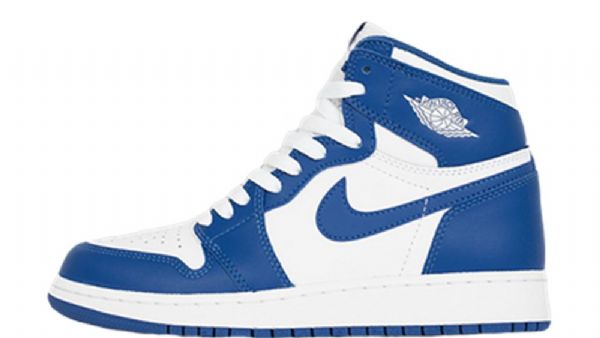 Nike Air Jordan 1 Bg Storm Sko Herre Blå