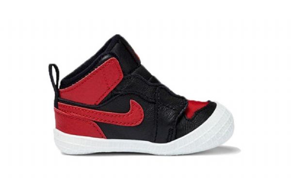 Nike Air Jordan 1 Bootie Cb Retro Basketball Shoes Barn Svarte Rød
