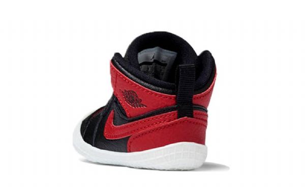 Nike Air Jordan 1 Bootie Cb Retro Basketball Shoes Barn Svarte Rød