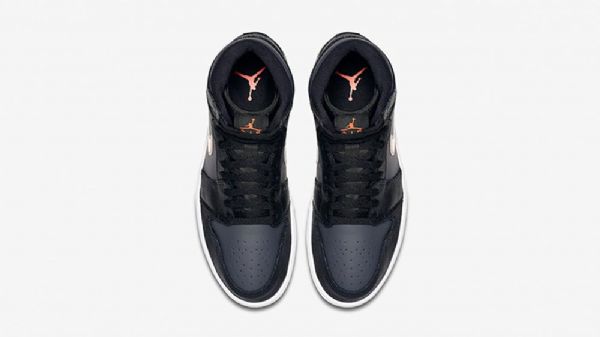 Nike Air Jordan 1 Bronze Medal Sko Herre Svarte