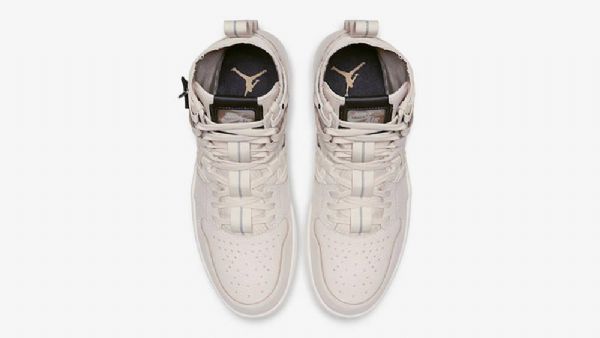Nike Air Jordan 1 Cargo Cream Sko Herre Grå