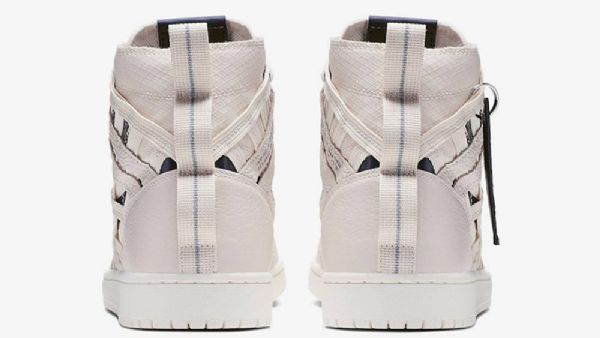 Nike Air Jordan 1 Cargo Cream Sko Herre Grå