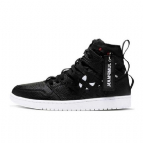 Nike Air Jordan 1 Cargo Sko Herre Svarte