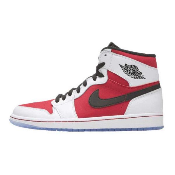 Nike Air Jordan 1 Carmine Sko Herre Hvite Rød Svarte