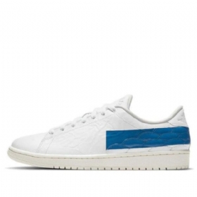 Nike Air Jordan 1 Centre Court Retro Basketball Shoes Herre Blå