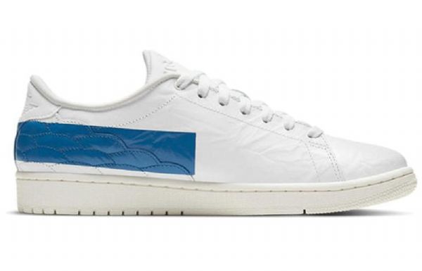 Nike Air Jordan 1 Centre Court Retro Basketball Shoes Herre Blå