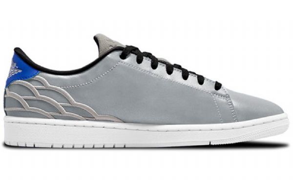 Nike Air Jordan 1 Centre Court Retro Basketball Shoes Herre Grå