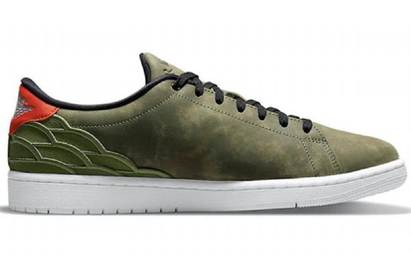 Nike Air Jordan 1 Centre Court Retro Basketball Shoes Herre Grønn