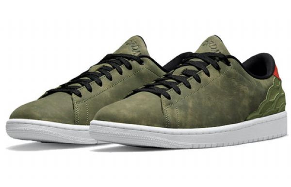 Nike Air Jordan 1 Centre Court Retro Basketball Shoes Herre Grønn