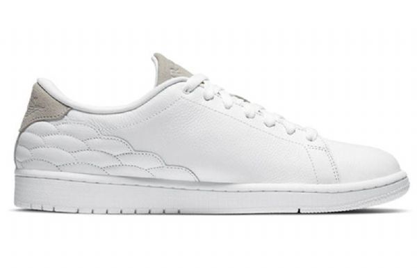 Nike Air Jordan 1 Centre Court Retro Basketball Shoes Herre Hvite