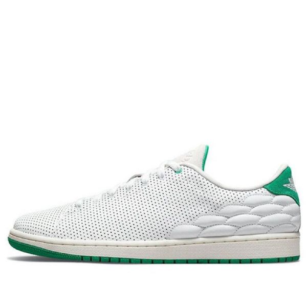 Nike Air Jordan 1 Centre Court Retro Basketball Shoes Herre Hvite Grønn