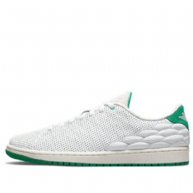 Nike Air Jordan 1 Centre Court Retro Basketball Shoes Herre Hvite Grønn