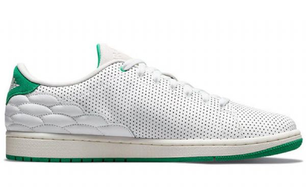 Nike Air Jordan 1 Centre Court Retro Basketball Shoes Herre Hvite Grønn