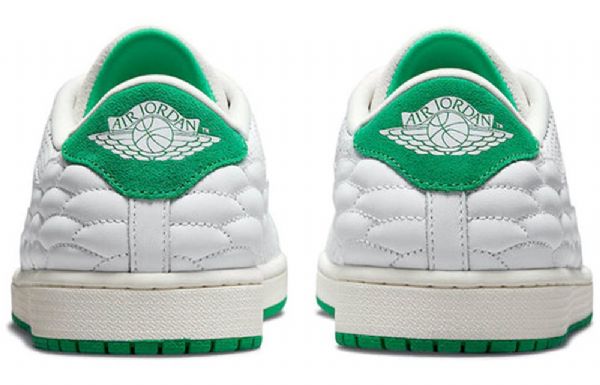 Nike Air Jordan 1 Centre Court Retro Basketball Shoes Herre Hvite Grønn