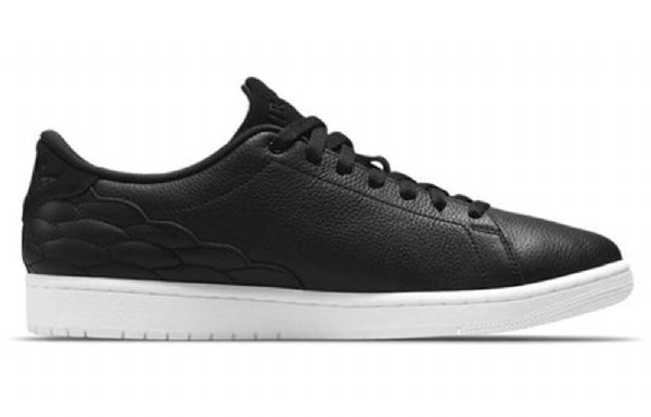 Nike Air Jordan 1 Centre Court Retro Basketball Shoes Herre Svarte