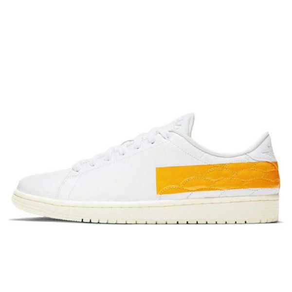Nike Air Jordan 1 Centre Court Sko Herre Gull