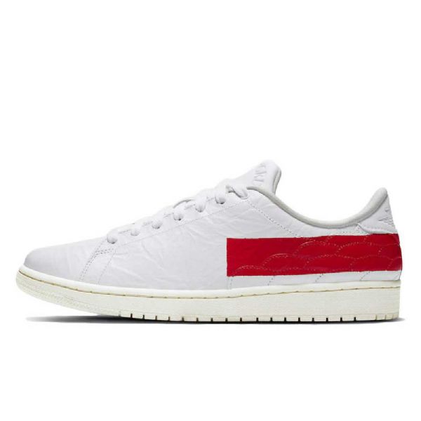 Nike Air Jordan 1 Centre Court Sko Herre Rød