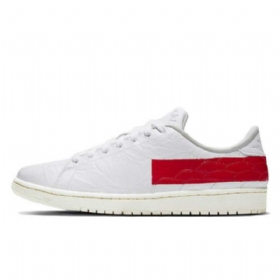 Nike Air Jordan 1 Centre Court Sko Herre Rød