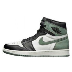 Nike Air Jordan 1 Clay Sko Dame Grønn
