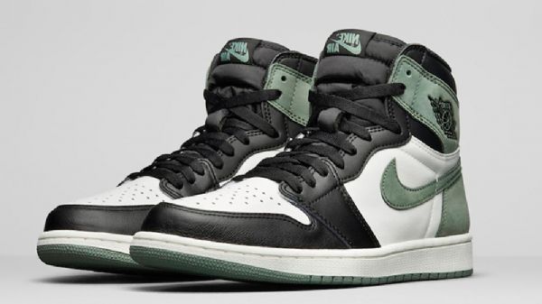 Nike Air Jordan 1 Clay Sko Dame Grønn