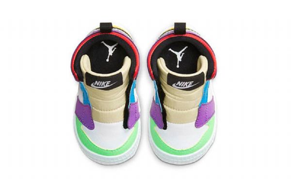 Nike Air Jordan 1 Crib Bootie Retro Basketball Shoes Barn Multicolor