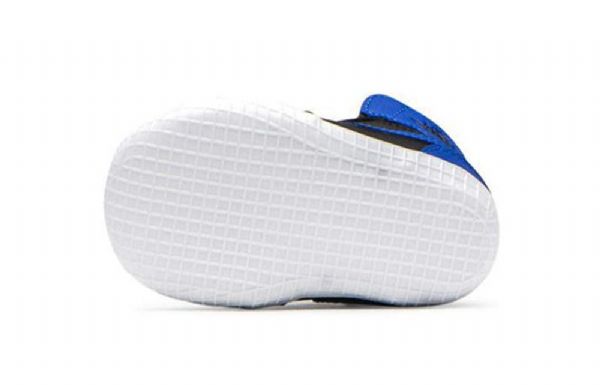 Nike Air Jordan 1 Crib Bootie Retro Basketball Shoes Barn Svarte Blå