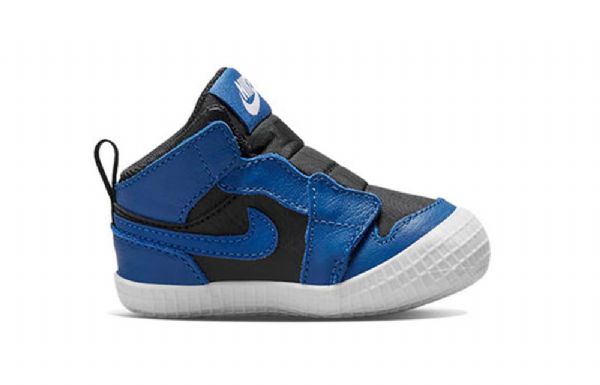 Nike Air Jordan 1 Crib Bootie Sko Barn Mørke Blå