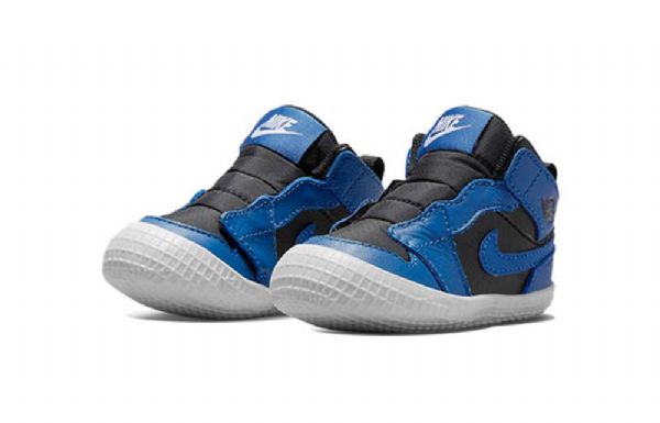 Nike Air Jordan 1 Crib Bootie Sko Barn Mørke Blå