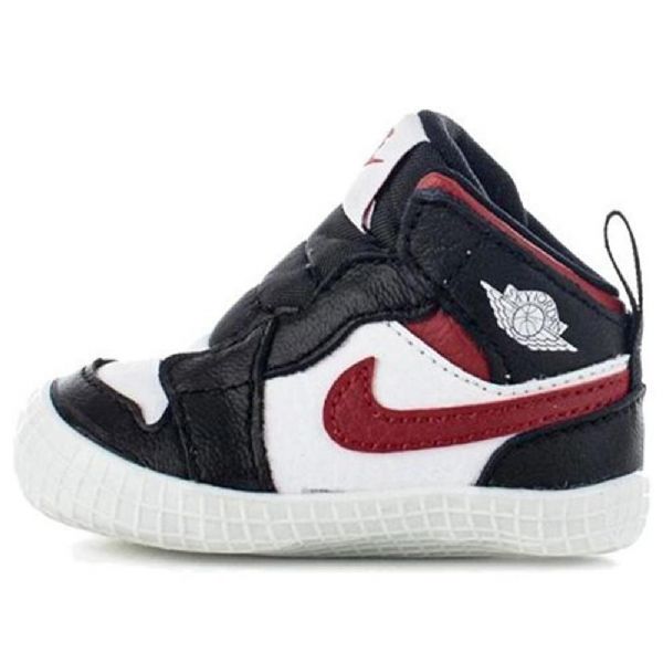 Nike Air Jordan 1 Crib Bootie Sko Barn Rød