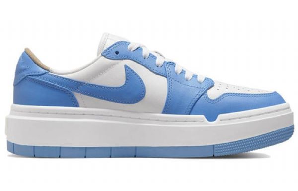 Nike Air Jordan 1 Elevate Low Tops Retro Basketball Shoes Dame Blå